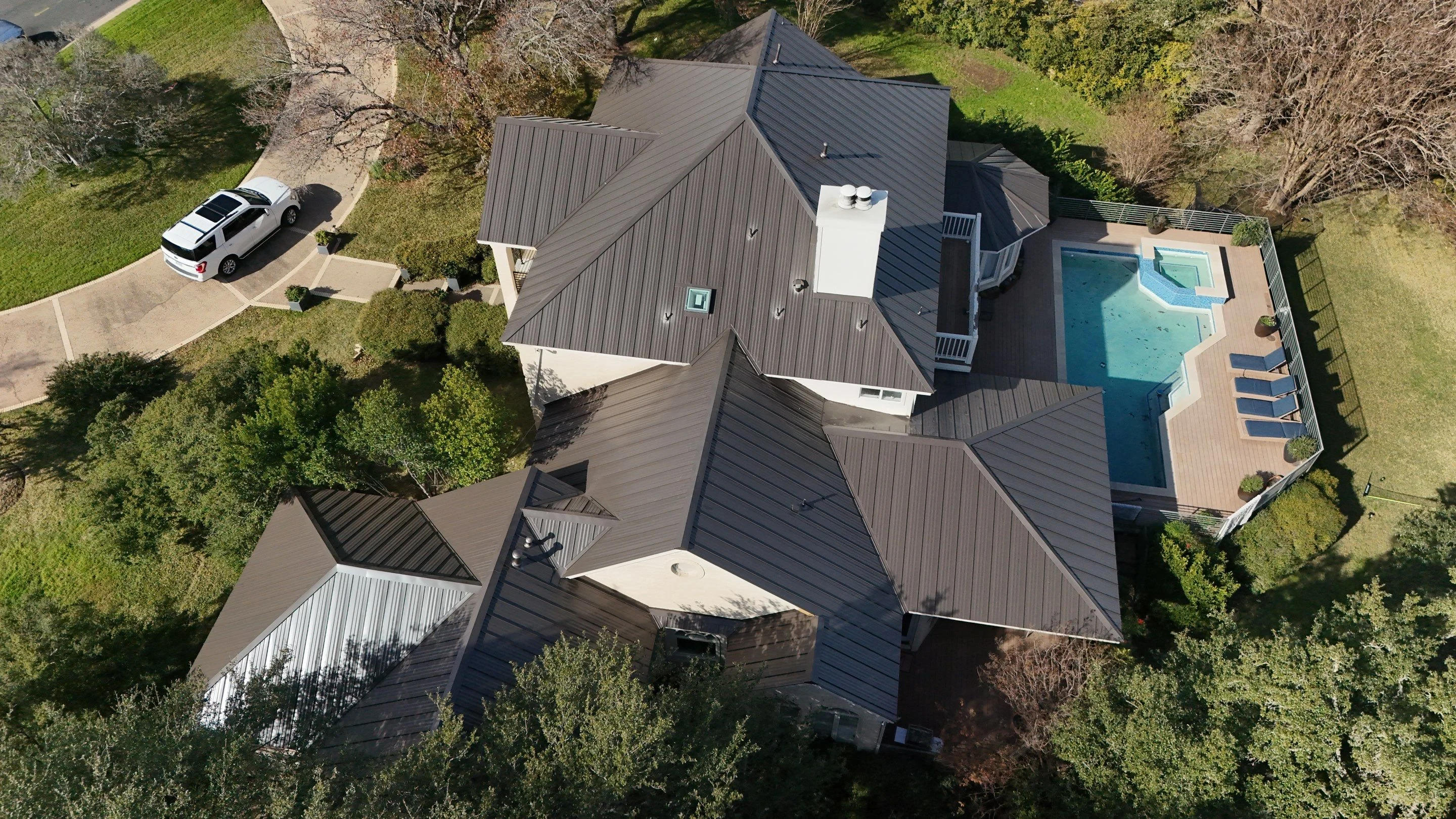 New residential roof installation and replacement